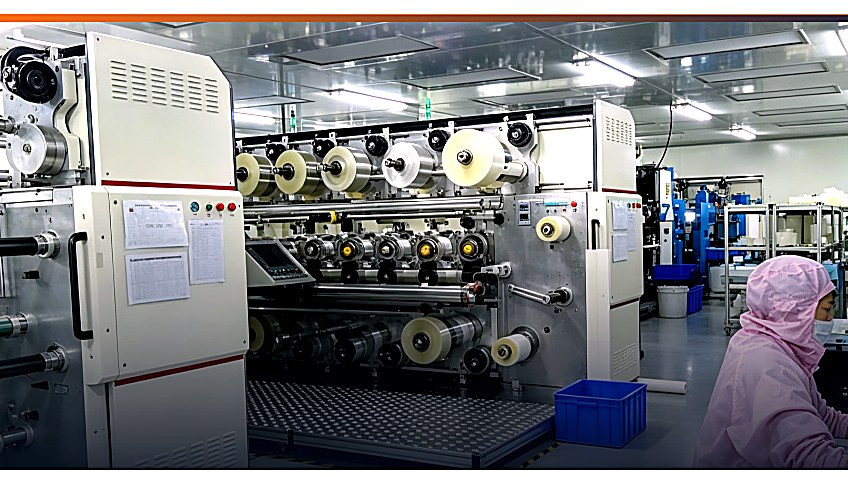 Precision die cutting manufacturing facility